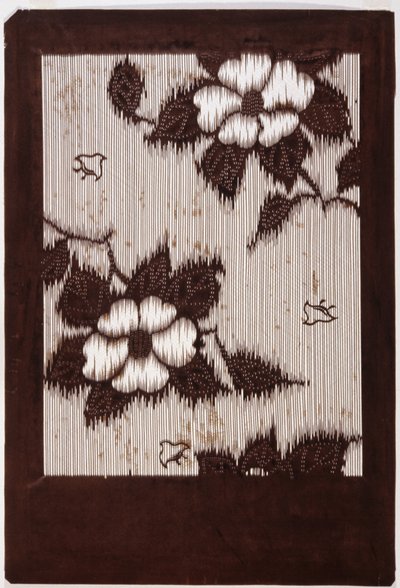 Stencil: Hibiscus en mus door School Japanese
