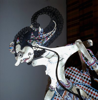 Wayang (schaduwpoppen) door School Javanese