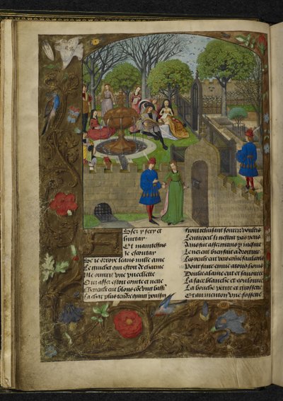 Tuin van Plezier door School Netherlandish