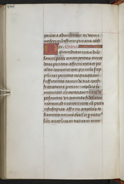 Koningen 9, f.228v, Getijdenboek, Gebruik van Sarum (