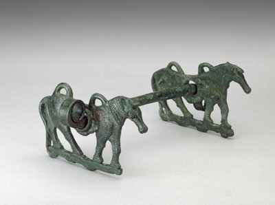 Paardenbit, mogelijk 9e-7e eeuw v.Chr., Iran door School Persian