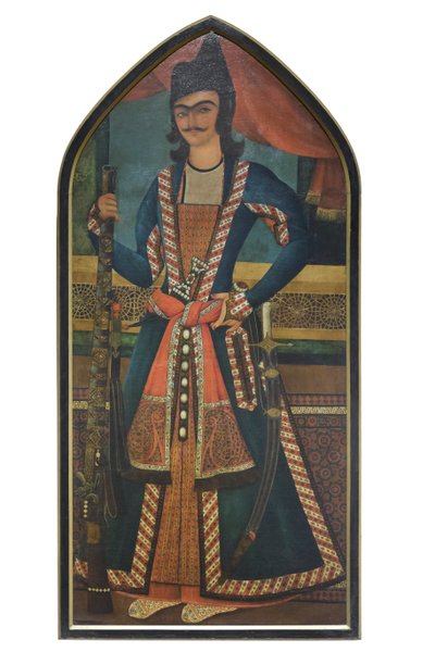 Een Qajar prins, mogelijk Bahram Mirza, Abolhassan door School Qajar
