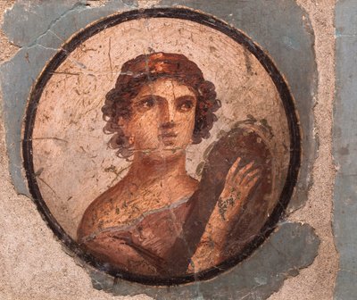 Medaillonportretten, Pompeii door School Roman