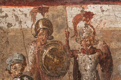 Het oordeel van Salomo, Pompeii door School Roman