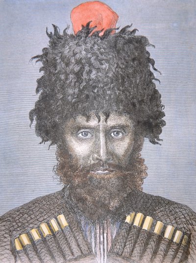 Kozak van de Don door School Russian