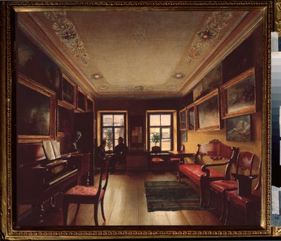 In de zaal door School Russian