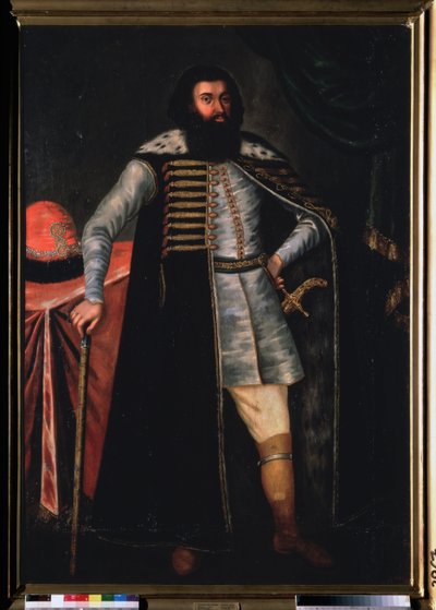 Portret van Graaf Ivan Repnin (?) door School Russian