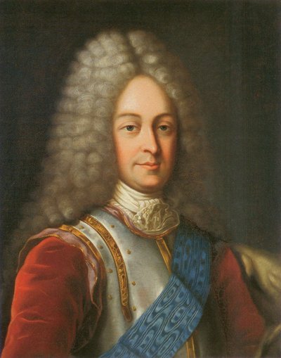Portret van Prins Vasily Lukich Dolgorukov door School Russian
