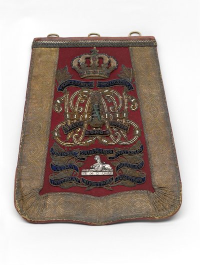 Sabretache door School Russian