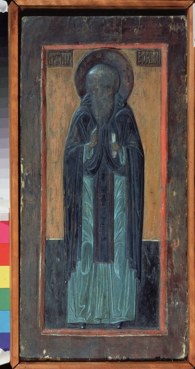 Sint Zosimus van Solovki door School Russian