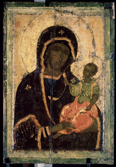 Vierge Hodegetria door School Russian