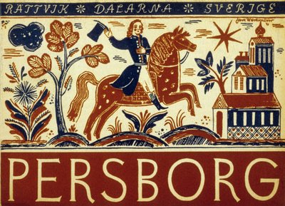 Zweedse toerismeposter door School Swedish