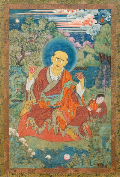 De Arhat Kanakavatsa door School Tibetan