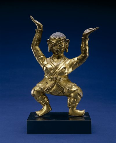 Staand figuur van Mahasiddha door School Tibetan