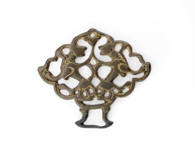 Ornament met een paar leeuwen, Seljud-dynastie, mogelijk 13e eeuw door School Turkish
