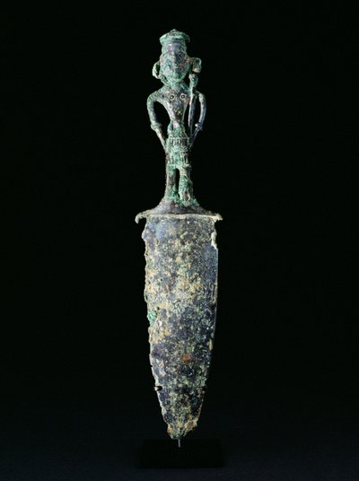 Dolk, Dongson Cultuur, ca. 200 v.Chr.-200 n.Chr. door School Vietnamese