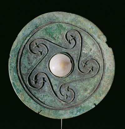 Spiegel, Dongson Cultuur ca. 200 v.Chr.-200 n.Chr., Vietnam door School Vietnamese