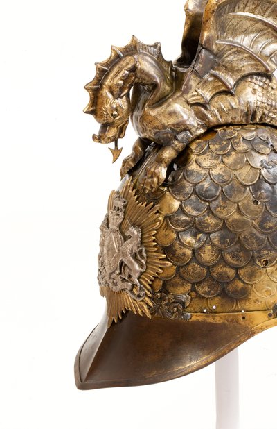 Helm, niet-geïdentificeerde Welsh Yeomany door School Welsh