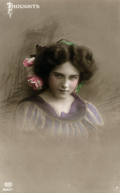 Gedachten, c.1890-1910 door Schwerdffeger and Co