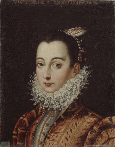 Portret van Vittoria Accoramboni 1557-1585, c. 1580 door Scipione Pulzone