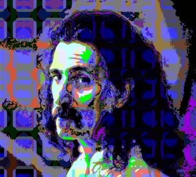 Frank Zappa door Scott J. Davis