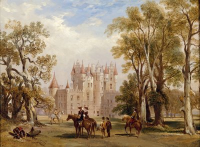 Kasteel Glamis, Angus door Scottish School