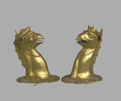 Decoratieve omslagstukken, 4e-3e eeuw v.Chr. door Scythian