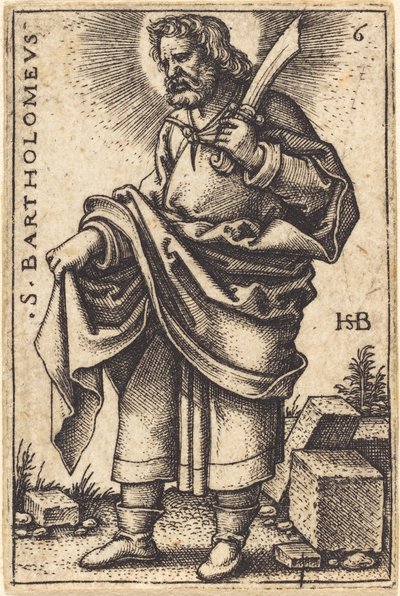 Bartholomeus door Sebald Beham