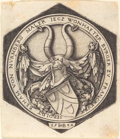 Wapen van H.S. Beham door Sebald Beham