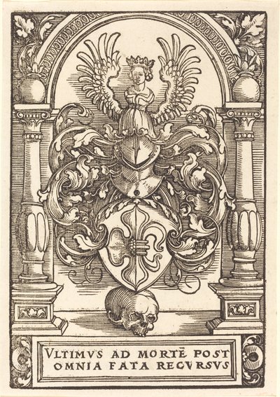 Wapen van Lazarus Spengler door Sebald Beham