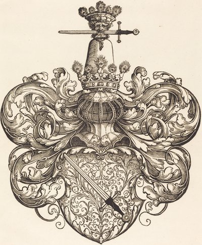 Wapen van de Familie Kress von Kressenstein door Sebald Beham