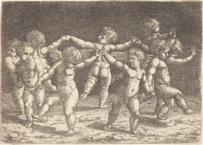 Dans van de Goden van de Liefde door Sebald Beham