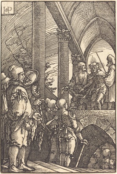 Ecce Homo door Sebald Beham