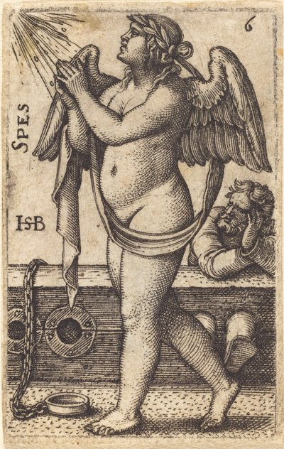 Spes door Sebald Beham