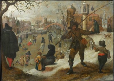De Maand Januari door Sebastiaen Vrancx