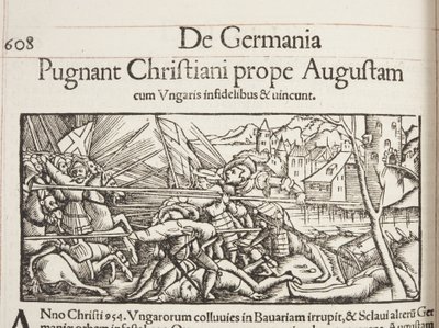 Cosmographia, Fol 608, 1544 door Sebastian Munster