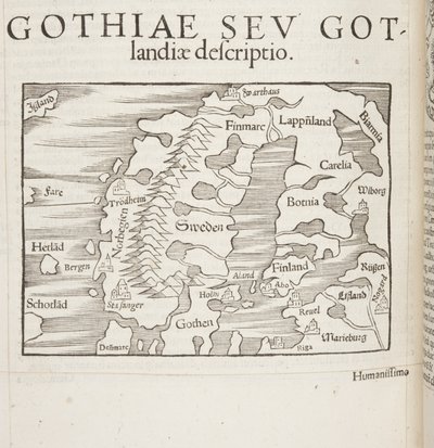Cosmographia, Fol 830, 1544 door Sebastian Munster