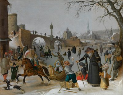 Winterplezier door Sebastian Vrancx