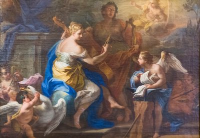 Muziek en poëzie door Sebastiano Conca