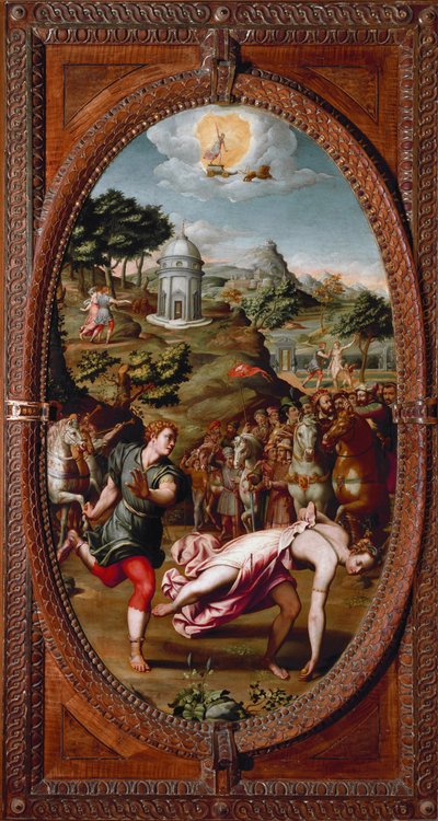 Atalante en Hippomene door Sebastiano Marsili