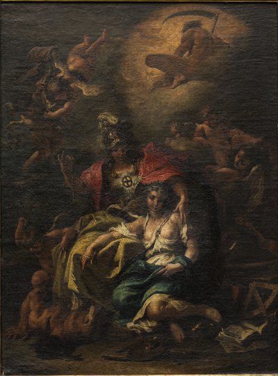 Minerva door Sebastiano Ricci