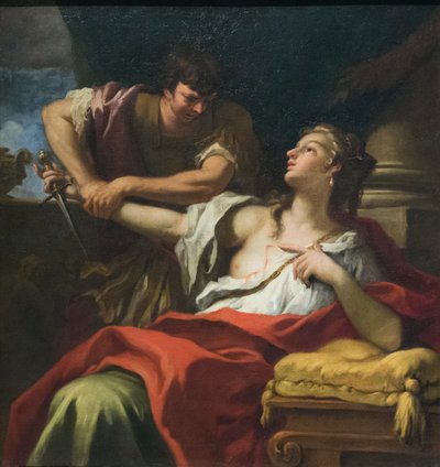 Romeinse Lucretia door Sebastiano Ricci