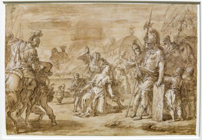Offer van Polyxena door Sebastiano Ricci
