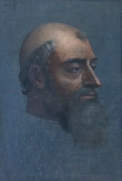 Portret van Clemens VII met baard door Sebastiano del (c.1485 1547) Piombo