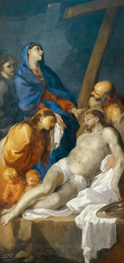 La descente de Croix - de afdaling van het kruis ... door Sébastien Bourdon