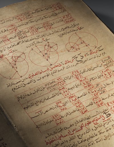 Een compendium van verhandelingen over astronomie en wiskunde door Nasir Al-Din Muhammad bin Al-Hasan Al-Tusi door Seljuq Dynasty