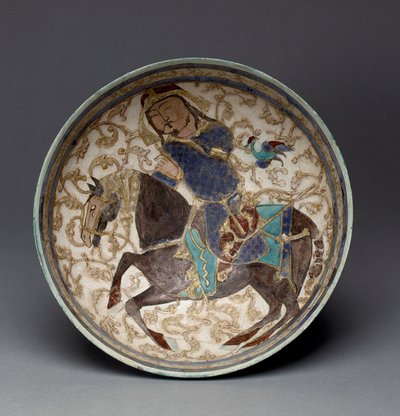 Kom met prins te paard uit Iran door Seljuq Dynasty Seljuq Dynasty