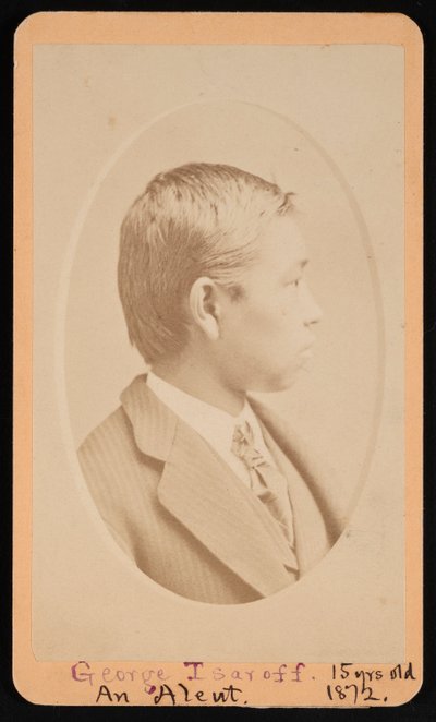Portret van George Tsaroff door Selleck and Fisher
