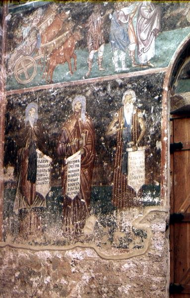 Detail van de Dormitie van de Maagd door Serbian School