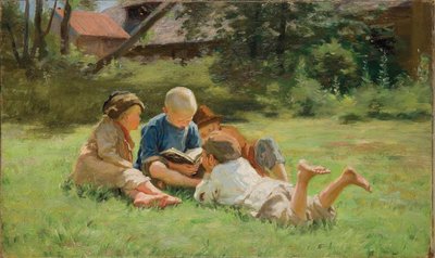 Kinderen door Sergei Arsenevich Vinogradov